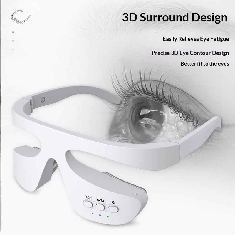 휴대용 스마트 눈 마사지기 3D 레드 라이트 테라피 눈 - Light Therapy Glasses 리뷰 및 가격