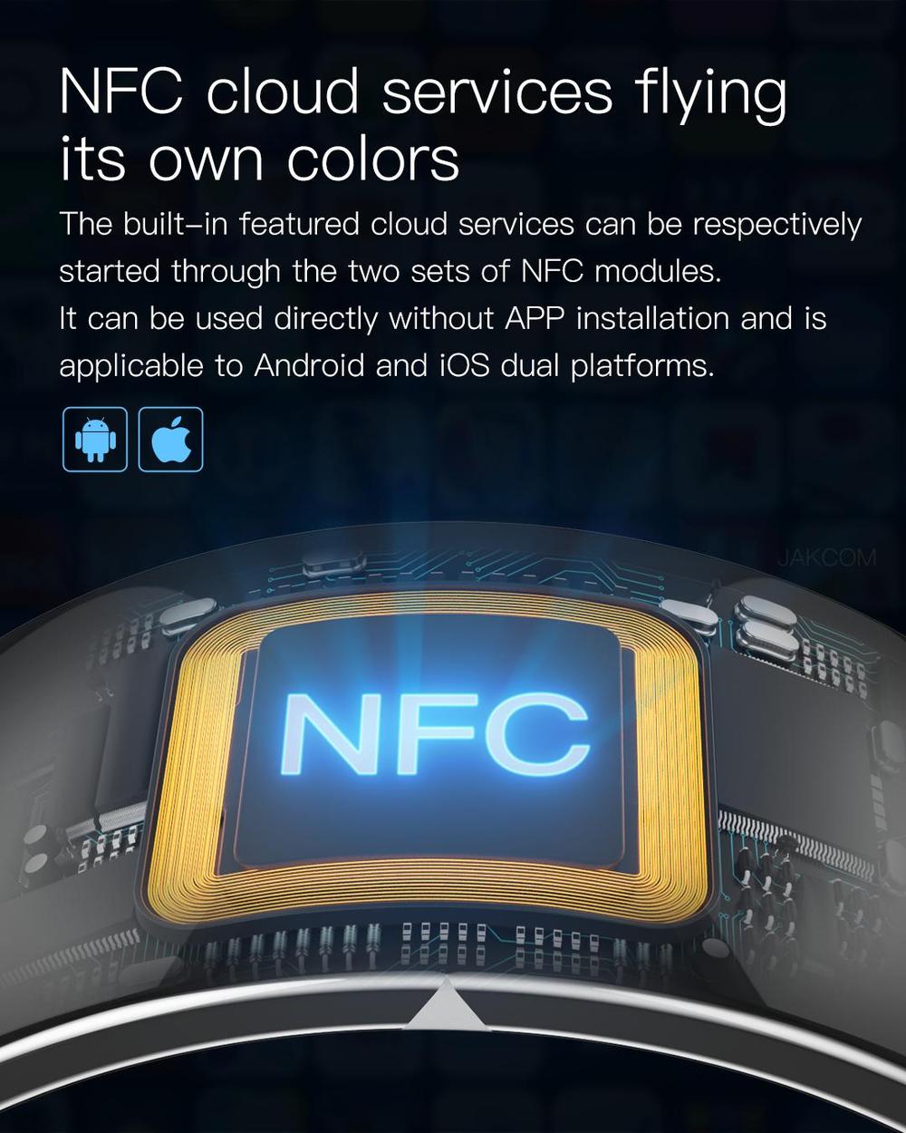 Jakcom 스마트 링 R4 웨어러블 장치 매직 핑거  - Smart Ring Nfc Pay 리뷰 및 가격