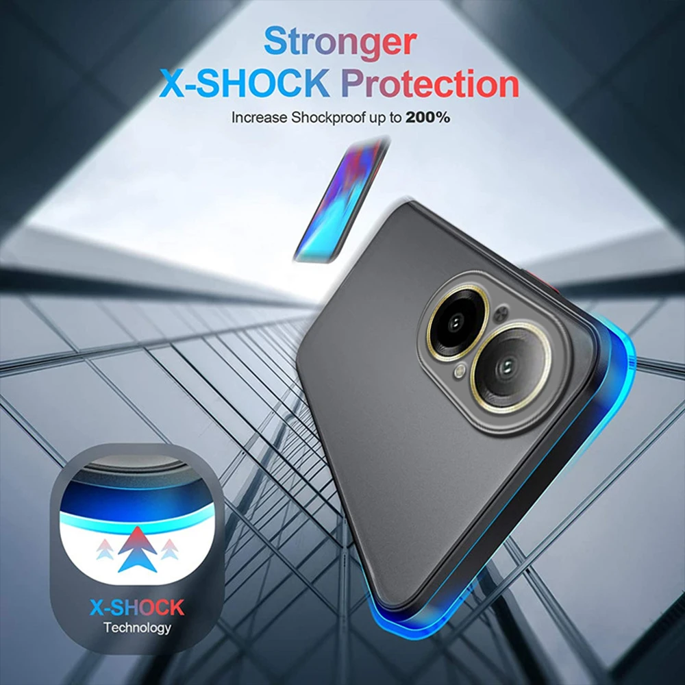 충격 방지 아머 매트 케이스, Realme C67 4G - Realme C67 리뷰 및 가격