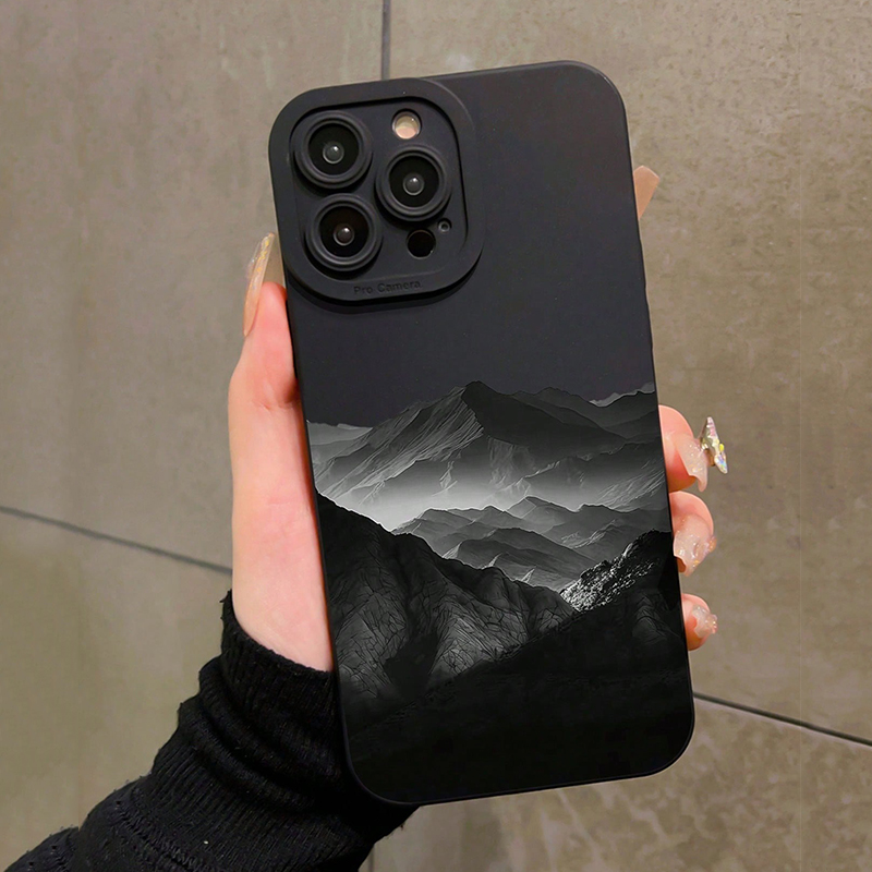 블랙 마운틴 INS 디자인 실리콘 폰 케이스 샤오미 레 - Xiaomi Redmi Note 14 리뷰 및 가격