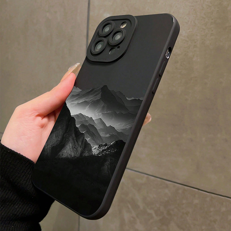 블랙 마운틴 INS 디자인 실리콘 폰 케이스 샤오미 레 - Xiaomi Redmi Note 14 리뷰 및 가격