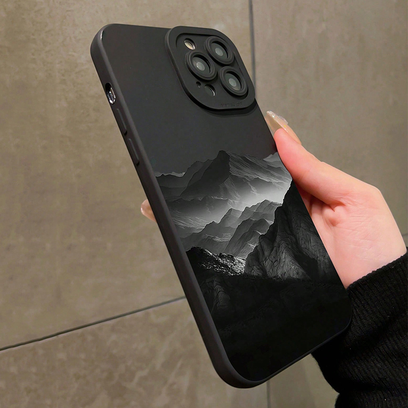블랙 마운틴 INS 디자인 실리콘 폰 케이스 샤오미 레 - Xiaomi Redmi Note 14 리뷰 및 가격
